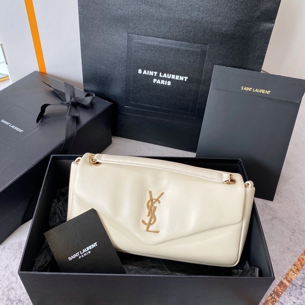 PLUNGED YSL LAMBSKIN IN CALYPSO 0819